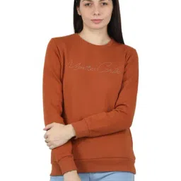 Monte Carlo Brown Embroidered Pullover-image-47