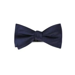 Louis Philippe Navy Blue Bow Tie-image-24