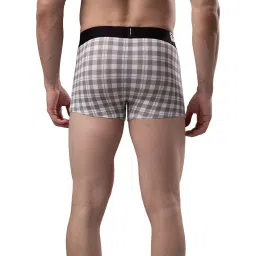 UnderJeans by Spykar Multicolor Check Trunks image 2