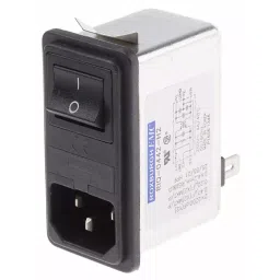 RS PRO 4 A 250 V ac Male Snap-In IEC Filter 2 Pole Faston 1 Fuse, 3864201-image-8
