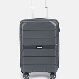 WROGN Textured 360 Degree Rotation Hard Sided Cabin Size Trolley Bag - 46L-13