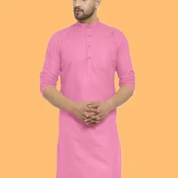ANUJ FASHION Men Blended A-Line Kurtas-picture-6