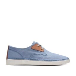 Clarks Men's Gereld Tie Blue Derby Shoes-image-70
