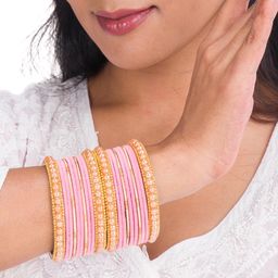 Mamon Creations Set of 20 Alloy Bangles-image-88