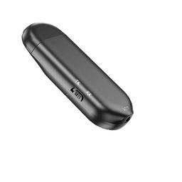 amiciSmart 5.0 Bluetooth Transmitter and Receiver 3.5mm AUX Wireless Dongle for Car Smartphone Laptops TV etc. with LCD Display and Microphone for Audio Transfer image 3
