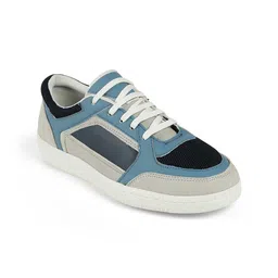 Tresmode Women Leather Colourblocked Sneakers-picture-8