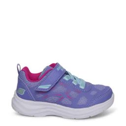 Skechers Kids GLIMMER KICKS - FRESH GLOW Periwinkle Blue Casual Sneakers-image-4