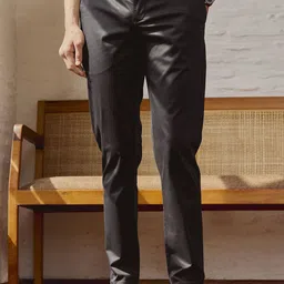 Andamen Men Union Regular Fit Easy Wash Chinos Trousers-image-48