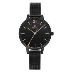 OBAKU V209LXBBMB Liv-Charcoal Analog Watch for Women-image-16