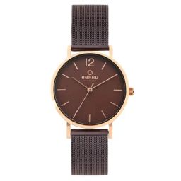 OBAKU V197LXVNMN Mark Lille Walnut Analog Watch for Women-image-81