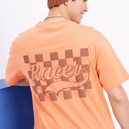 Aeropostale Typography Printed Drop-Shoulder Sleeves Relaxed Fit Pure Cotton T-shirt-image-46