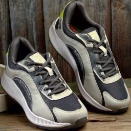 Asian Men's Grey Running Shoes-image-72