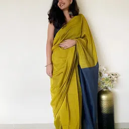 Moda Rapido Solid Pure Cotton Saree-picture-49