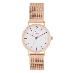 OBAKU V197LXVWMV Mark Lille Rose Analog Watch for Women-image-4