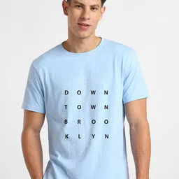 NOBERO Men Typography Printed T-shirt-image-81