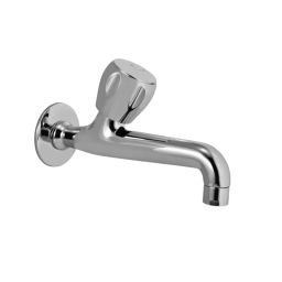 Essco by Jaquar SQT-CHR-512KN Silver Stainless Steel Long Body Bib Cock-image-9