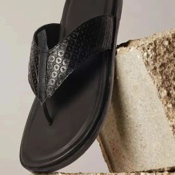 Rare Rabbit Men's Black Thong Sandals-picture-18