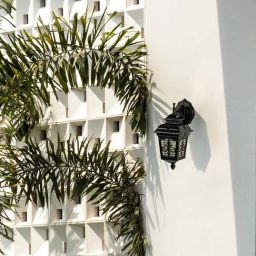 Whispering Homes Olivier Outdoor Wall Light - Black-image-96
