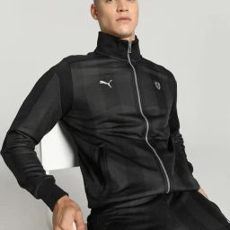 Puma Black Regular Fit Sports Jacket-picture-20