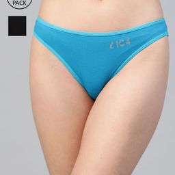 IC4 Women Pack of 2 Solid Bikini Briefs 0B-T-1001P2-image-91