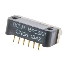 RS Pro 15 Way Right Angle Through Hole D-sub Connector Plug 2.54 mm Pitch-picture-45