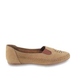 Catwalk Women's Khaki Flat Ballets-27