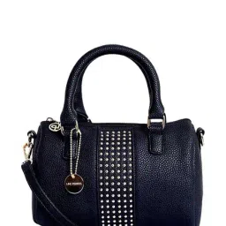 Lino Perros Navy Riveted Handbag-78