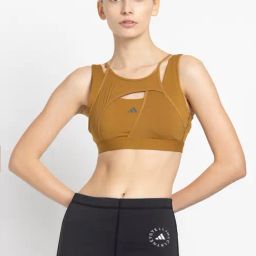 adidas Brown Training Bra-image-100