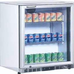 Krome Dispense Stainless Steel Back Bar Cooler with Single Door C2671.SS-39