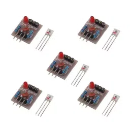 TECHDELIVERS Laser Sensor Module Non-Modulator Tube Relay Switch 5 V for Arduino (Pack of 5)-2