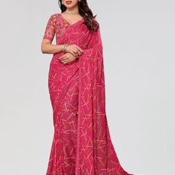 Moda Rapido Poly Georgette Saree-picture-10