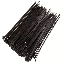 SCHOFIC Heavy Duty Cable Zip Ties Halogen-Free Nylon (Polyamide) Black 4.8x200 mm, (Pack of 50)-image-94