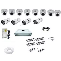 Godrej SeeThru 1080P Full HD White CCTV Camera Kit without Hard Disk, 2 MP 8DOME 4 BULLET-28