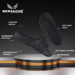 bersache Extra Soft Classic Casual with Regular wear with Ultra Soft & Flexibility Technology Slipper for Men's & Boy's image 3