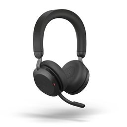 Jabra Evolve2 75 Wireless Headset – Hybrid Work Certified, Active Noise Cancelling, Bluetooth, Dual Connectivity, All-Day Comfort, 8-Microphone Call Technology, UC & MS Teams Compatible image 4