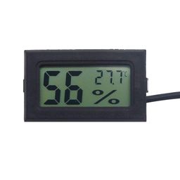 electronic spices Digital Thermometer Hygrometer Temperature 50℃ ~ 70℃ With Probe image 3
