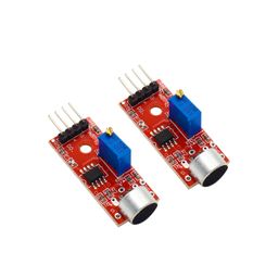Electronic Spices Microphone Sound Sensor, Voice Sensor High Sensitivity Sound Detection, Whistle Module (Pack of 2) image 1