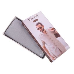 siyaram's Men's Polyester Unstitched Safari Fabric (Light Grey, Free Size) image 1