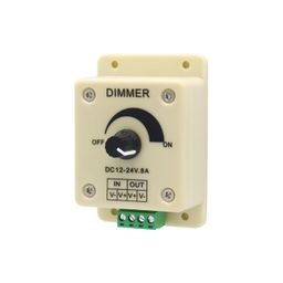 Electronic Spices PWM Switch Dimming Brightness Controller for LED Strip Light 12 V to 24v 8 A image 3