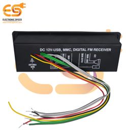 Electronic Spices Wireless Hi-fi Bluetooth MP3 USB FM Player Module with Remote, Stereo, Volume, Bass and Treble Control Complete Amplifier System image 3
