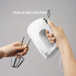 KINJORU 180 W 2021 Edition Electric Beater High Speed Hand Mixer Egg Beater For Cake Making And Whipping Cream With 7 Speed Control image 4