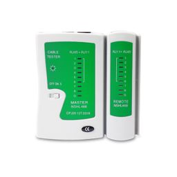 Electronic Spices RJ45 and RJ11 Network LAN Cable Tester with LED Indicators RJ11 RJ12 CAT5 CAT 6 UTP Network Ethernet Cable Tester Test Tool for Internet Broadband Connection image 1
