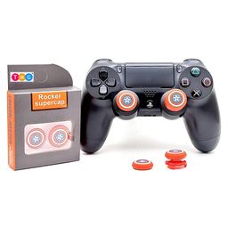 TMG Captan America Theme Analog Controller Thumbgrips Rocker Supercap FPS Extenders Control Joystick Cap Thumb Grips for PS4 - Red-23