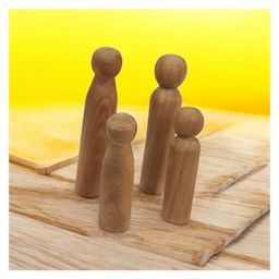 neemtoys Neem Wooden DIY Peg Family Kit | 1-5 Years-23