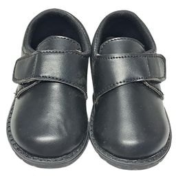 yoyoGlossy Finish Velcro Closure Formal Shoes - Black-image-72