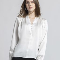 SHAYE Women Satin Solid Top-33