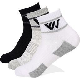 Winget Unisex Pack Of 3 Patterned Ankle-Length Socks-image-46