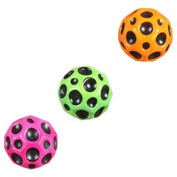 AKN TOYS Super Bouncing Moon Crater Texture Ball Bounce Ball Set of 1 Ball Random Colour_Super-Bouncing Ball-Multi Color (Color May Vary) image 3