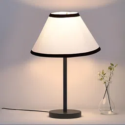 Aura White Frustum Shaped Table Lamp-picture-4