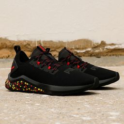 Puma Men Black Hybrid NX Running Shoes-19
